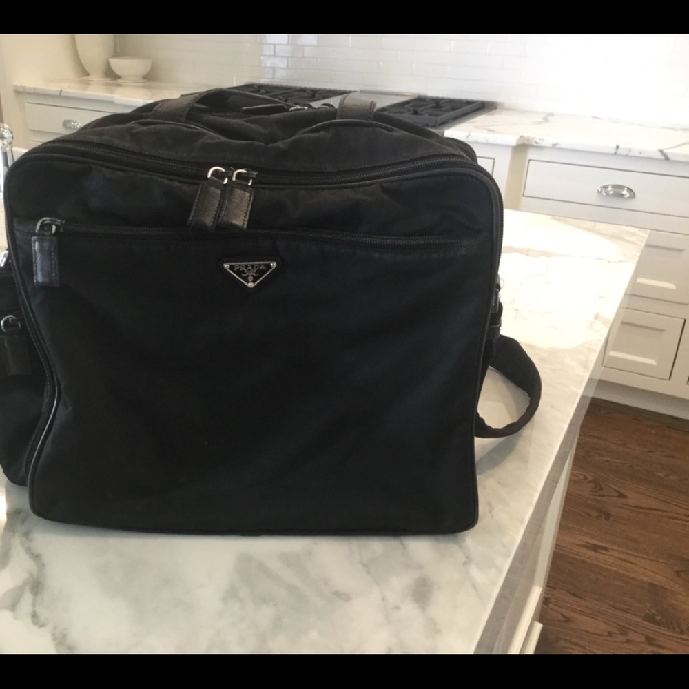 Prada diaper bag